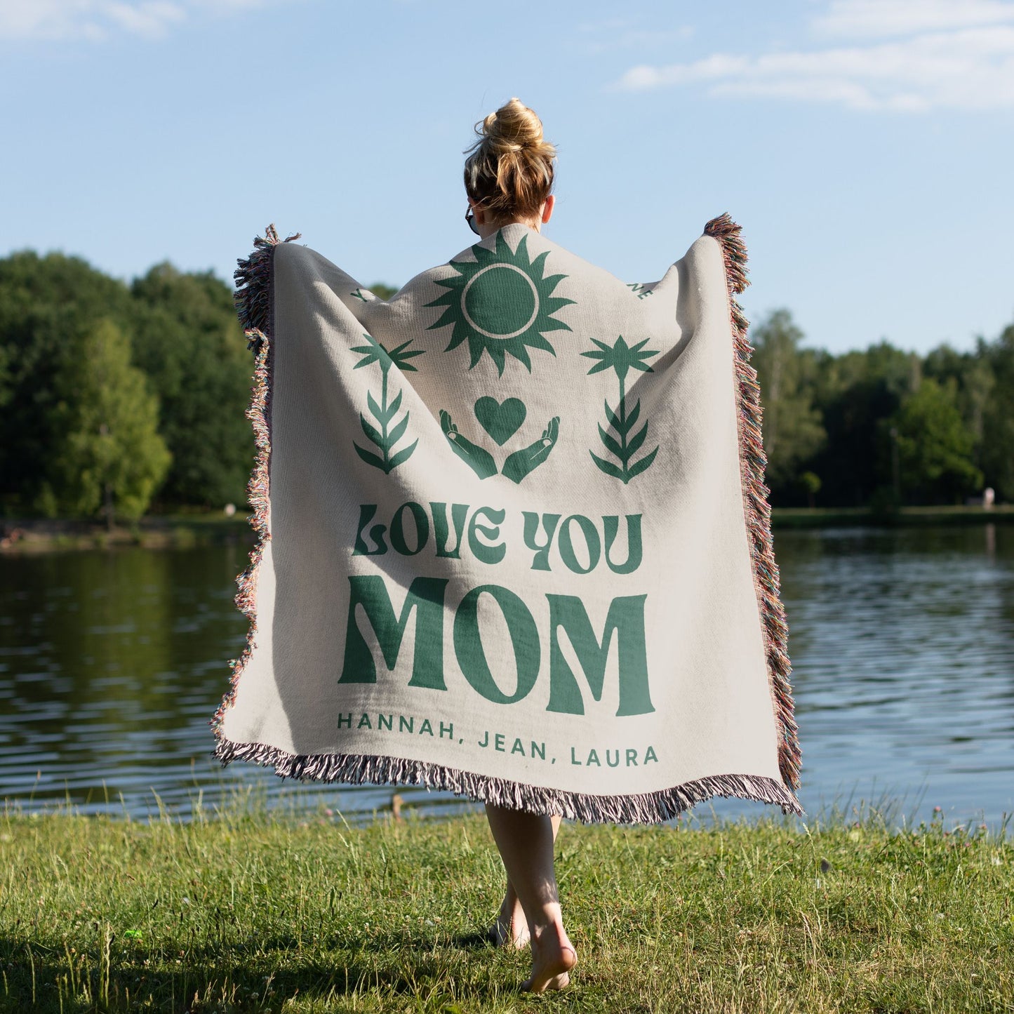 You Are Our Sunshine Woven Blanket