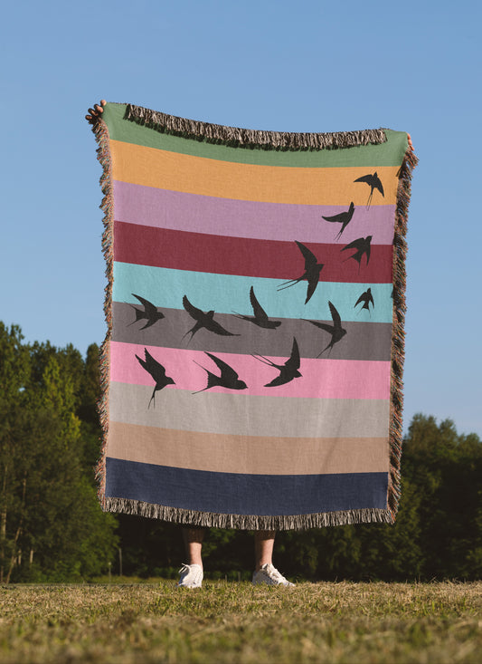 Through The Eras Woven Blankets for Swifties
