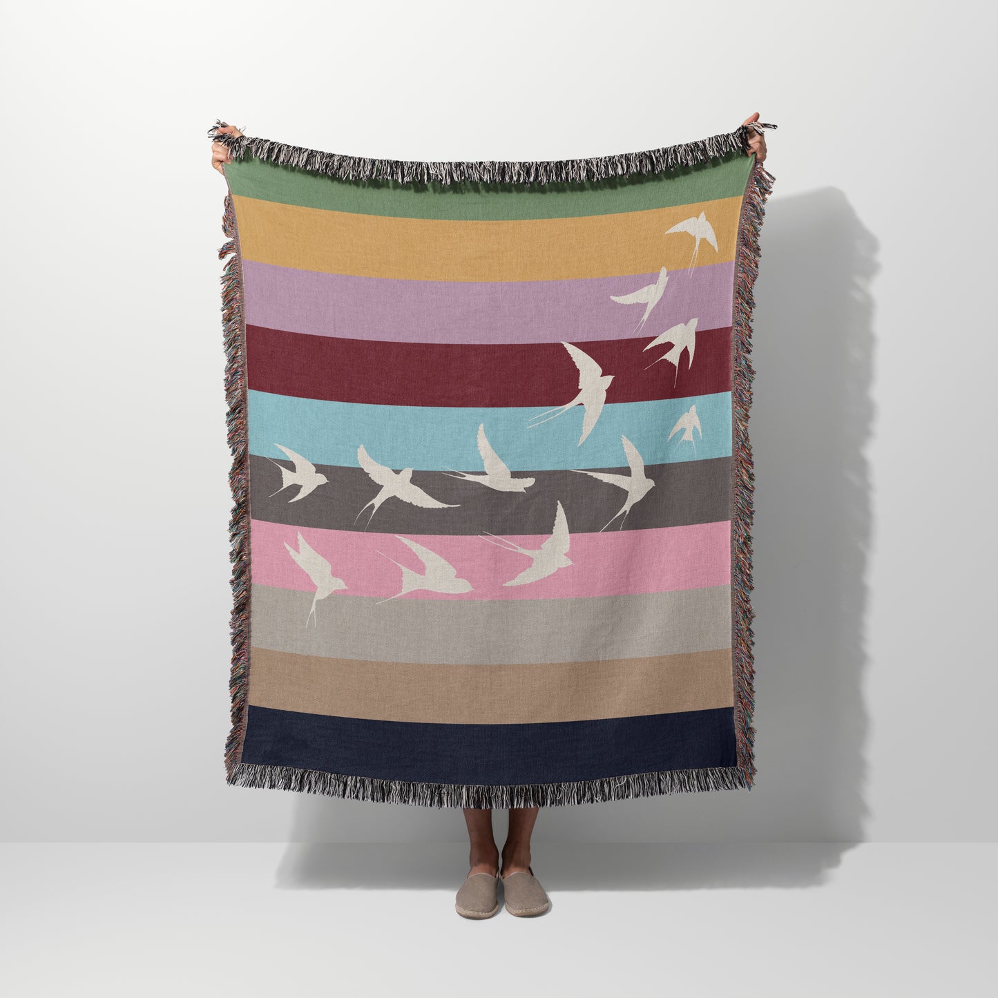 Through The Eras Woven Blankets for Swifties