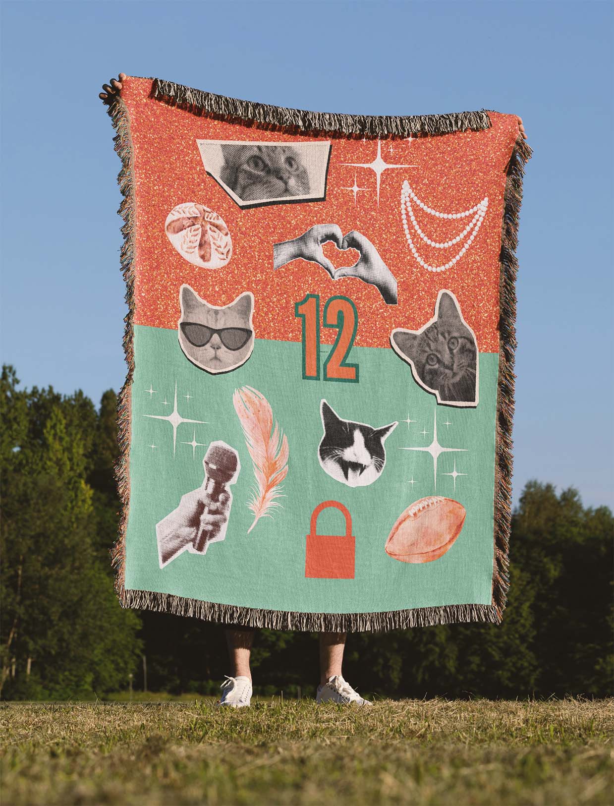 New Heights Cozy Woven Blanket