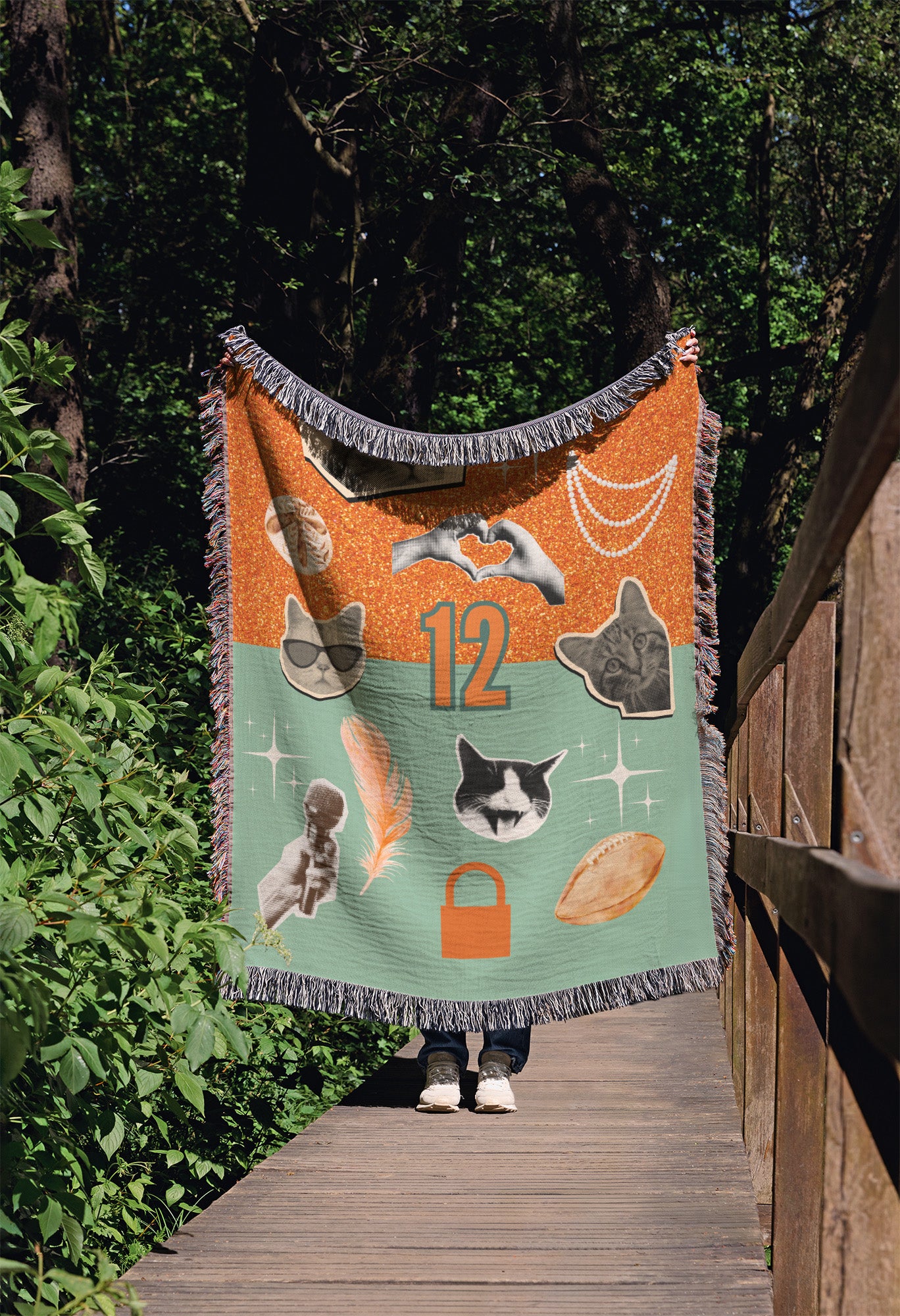 New Heights Cozy Woven Blanket