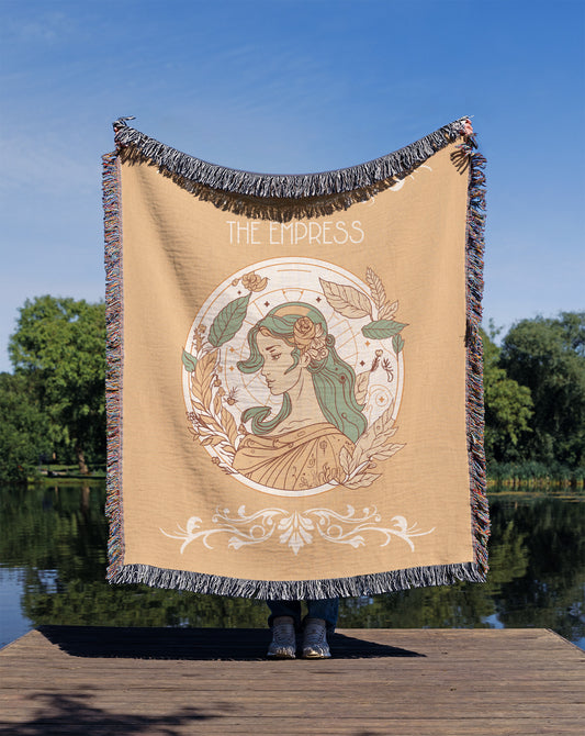 The Empress Woven Blanket
