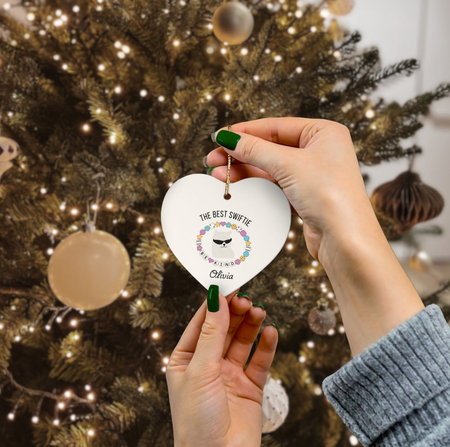 Personalized Swiftie Ornament