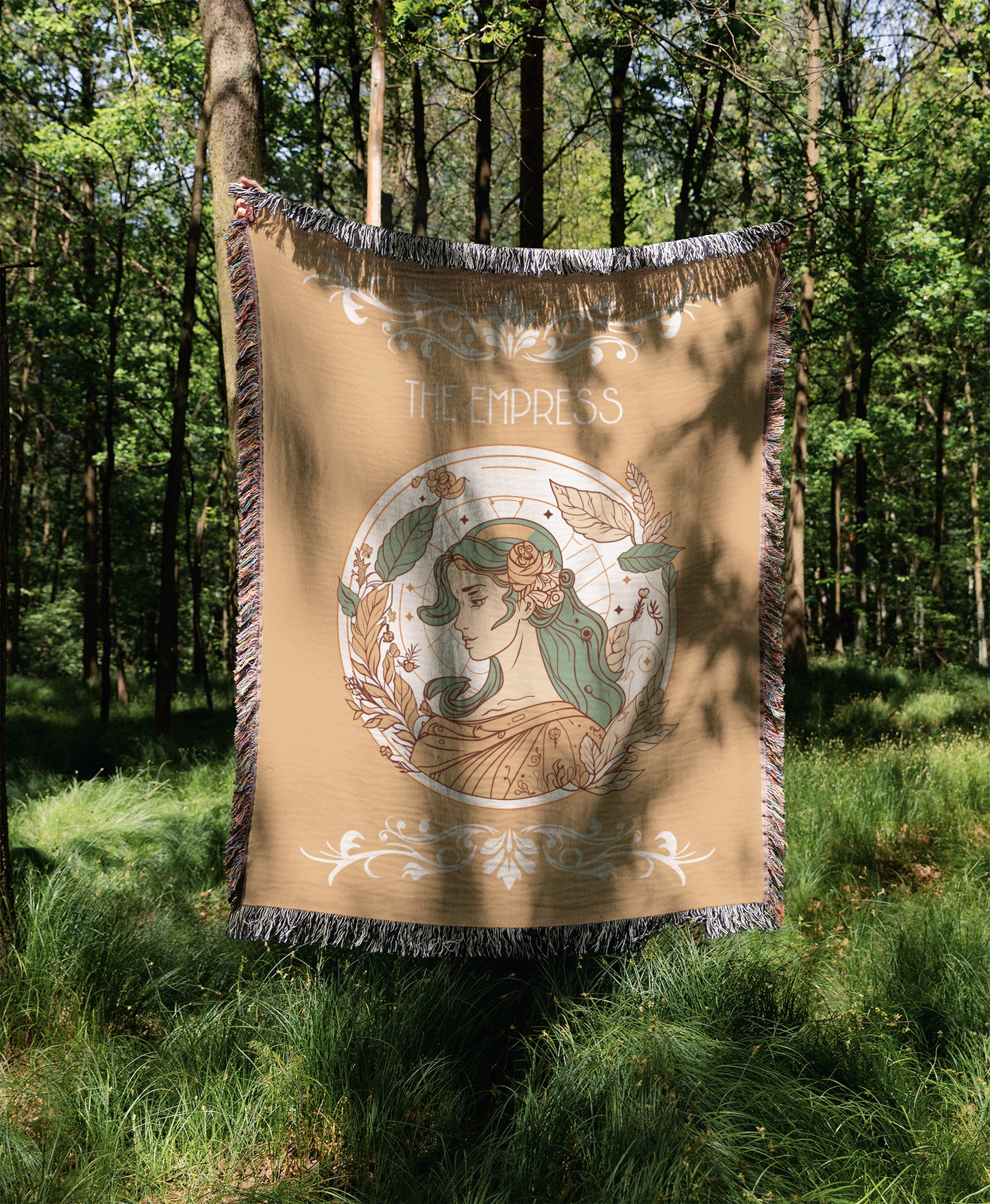 The Empress Woven Blanket