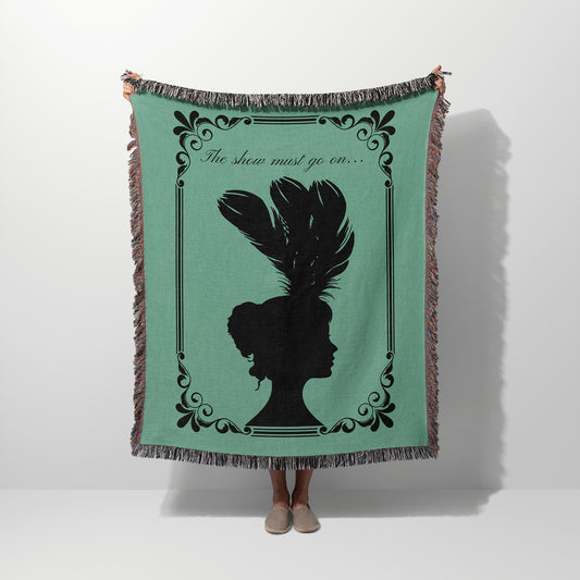 The Show Must Go On Green Blanket