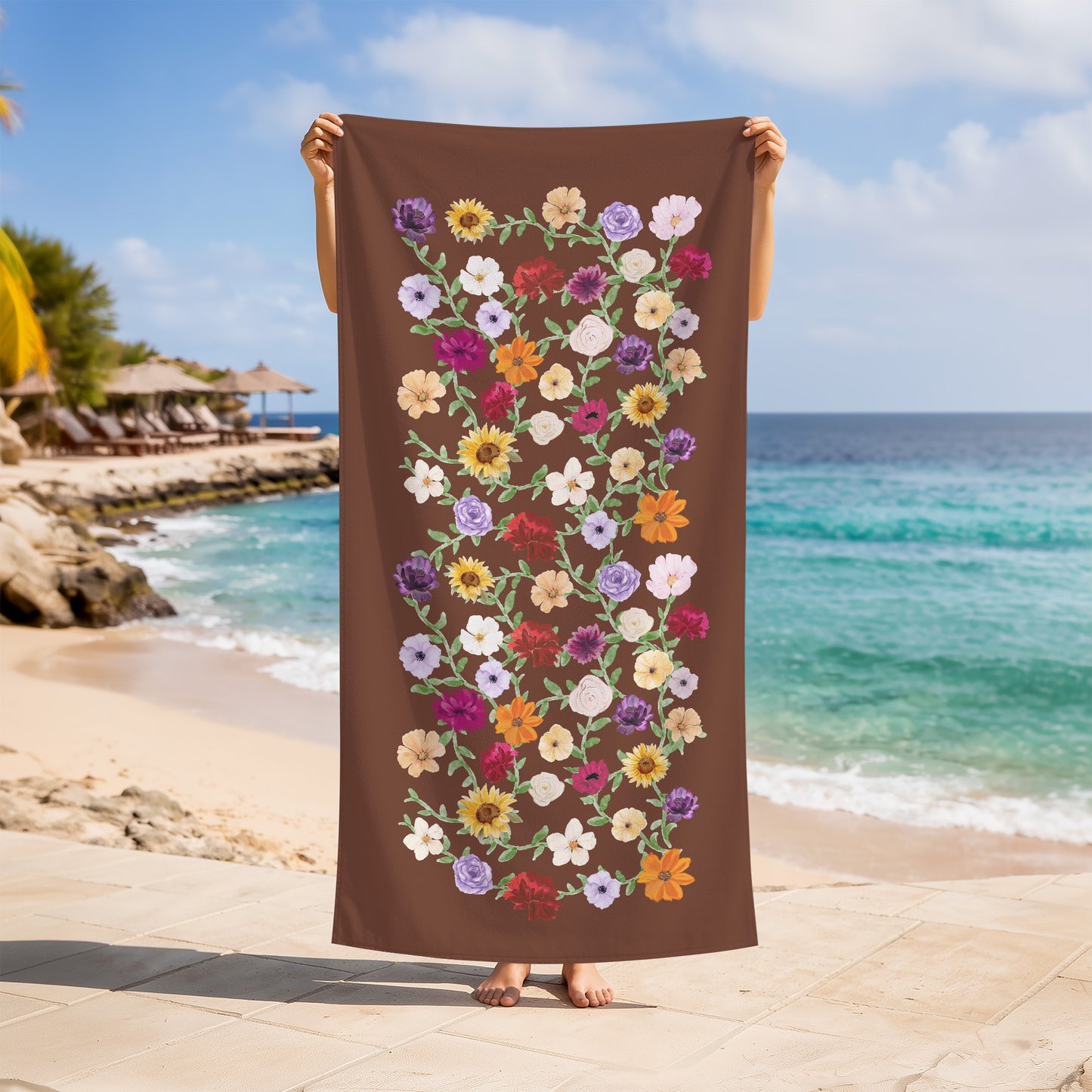 Surprise Song Piano Inspired Beach Towels
