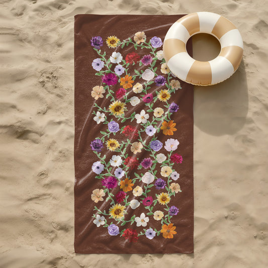 Surprise Song Piano Inspired Beach Towels