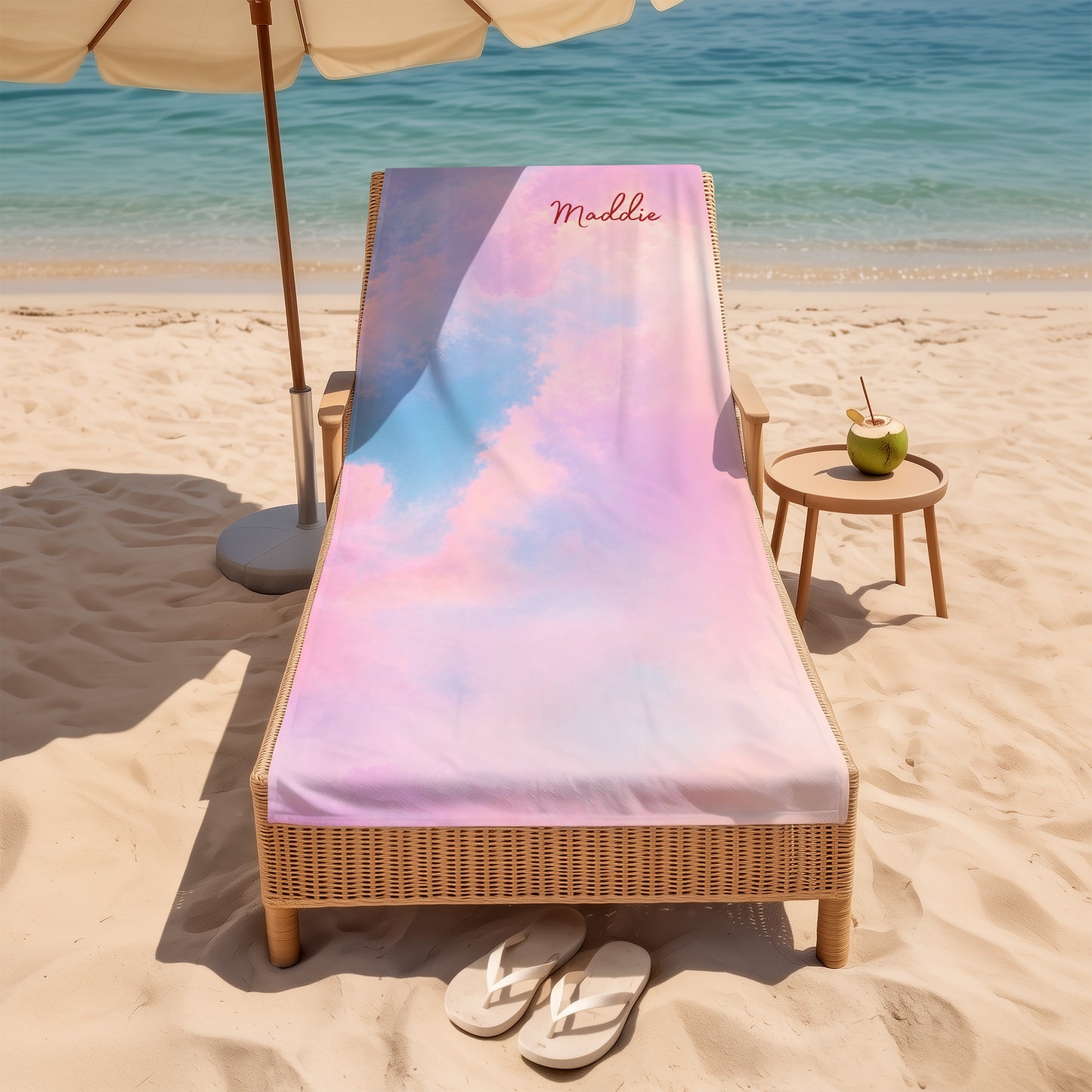 Lovers Daydream Personalized Beach Towels