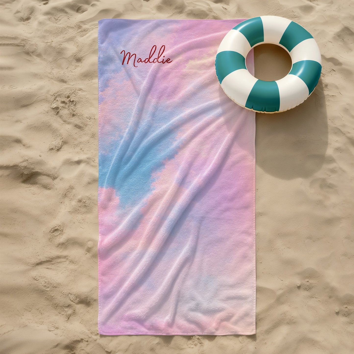Lovers Daydream Personalized Beach Towels