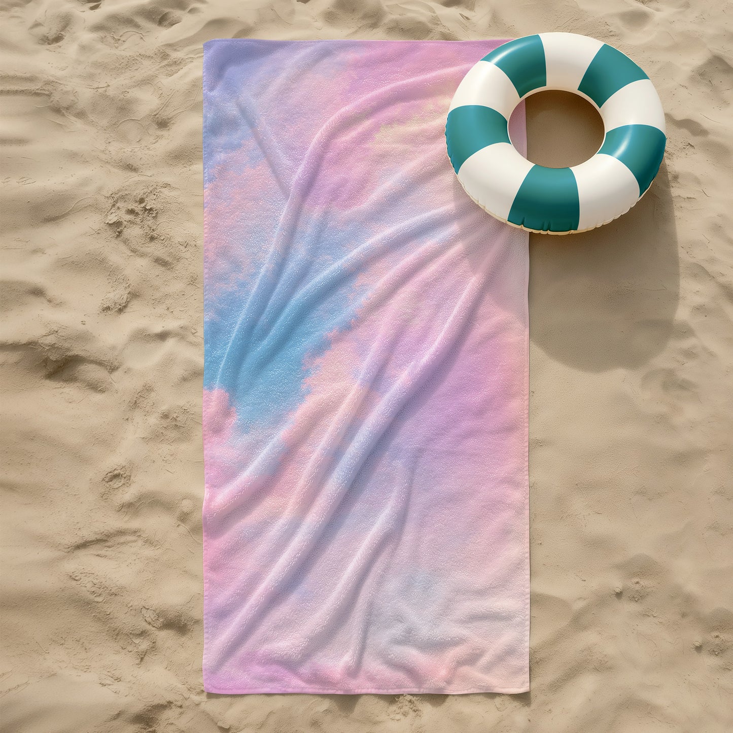 Lovers Daydream Beach Towels