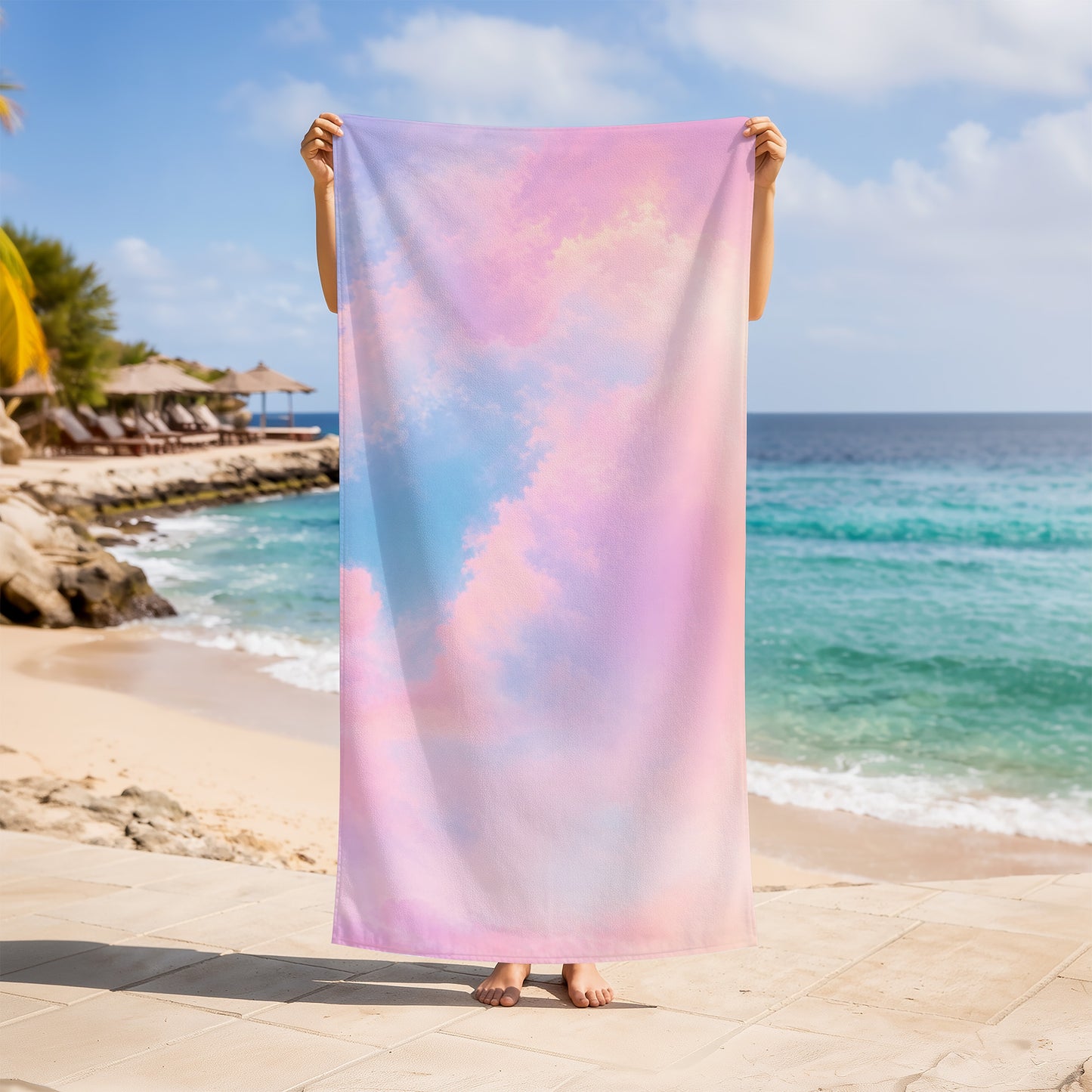 Lovers Daydream Beach Towels