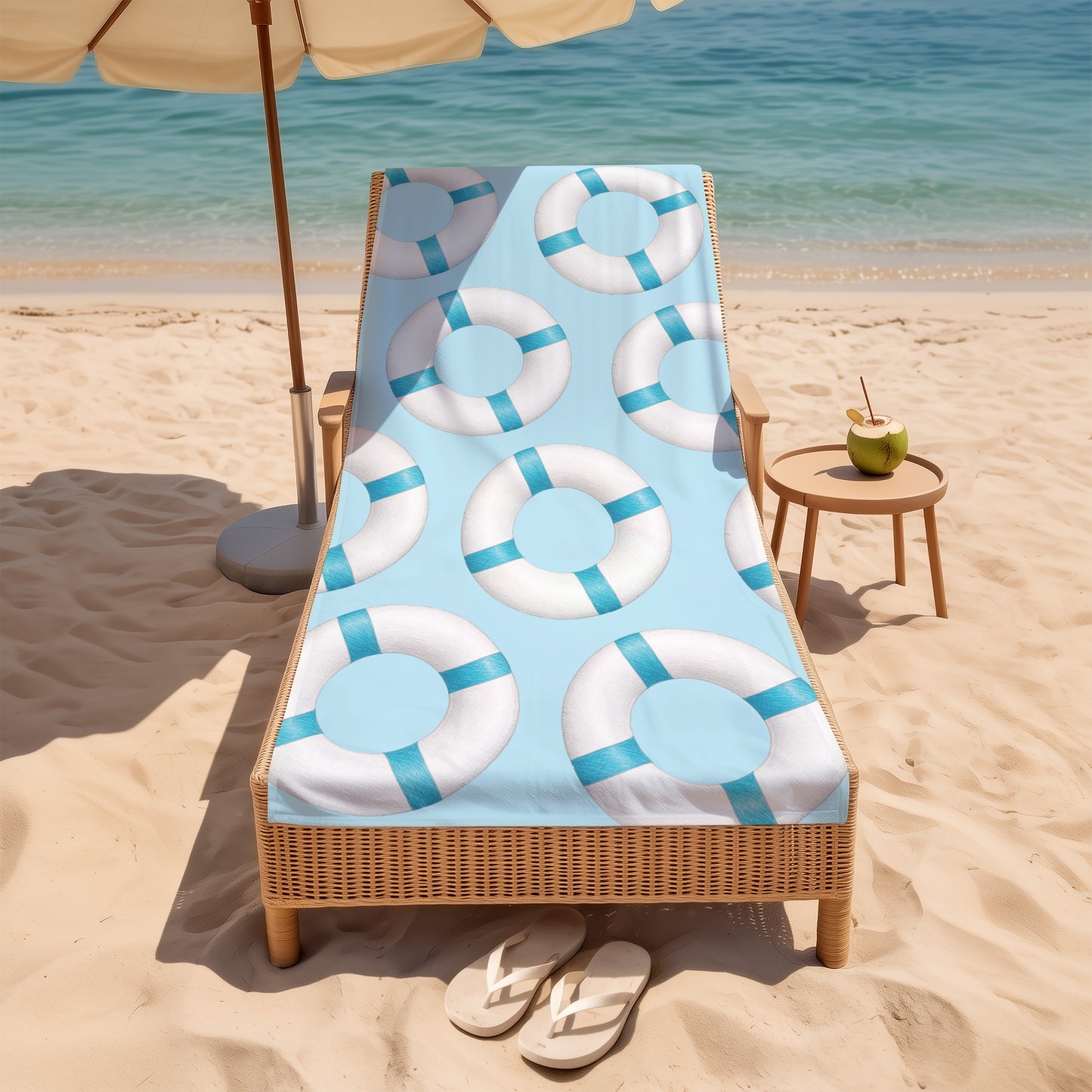 Showgirl Summer Floatie Towel