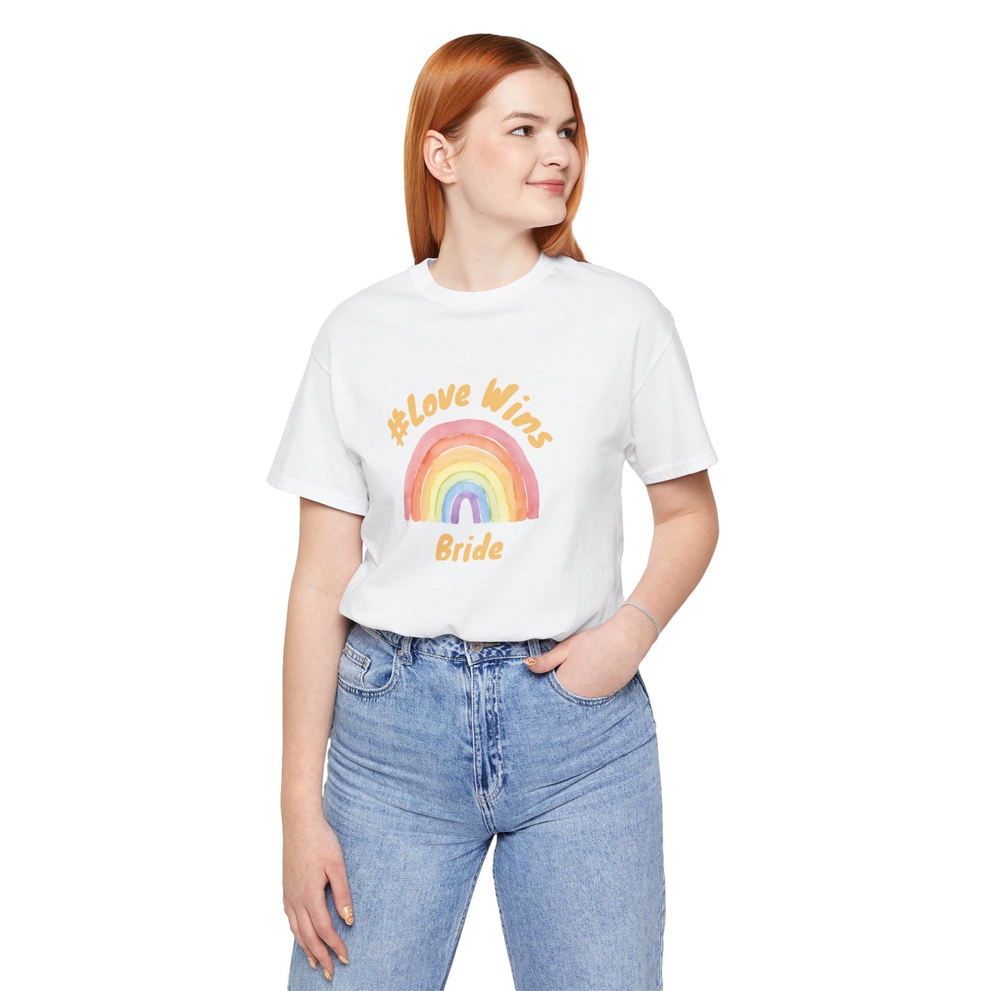 Love Wins Bride Tshirt