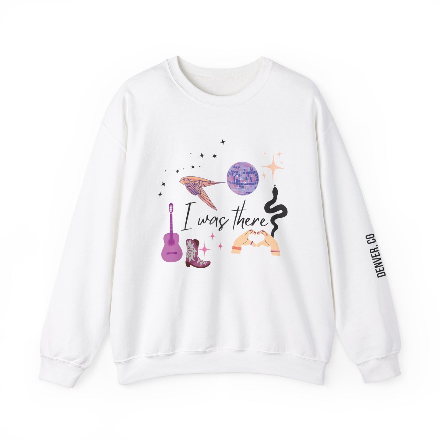 I Was There Personalized Eras Sweatshirt