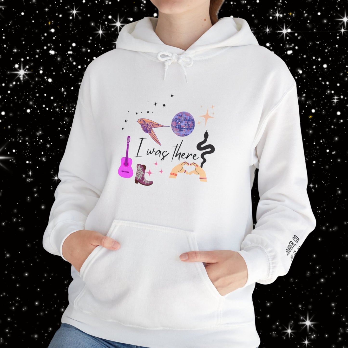 I Was There Personalized Swiftie Tour Keepsake Hoodie