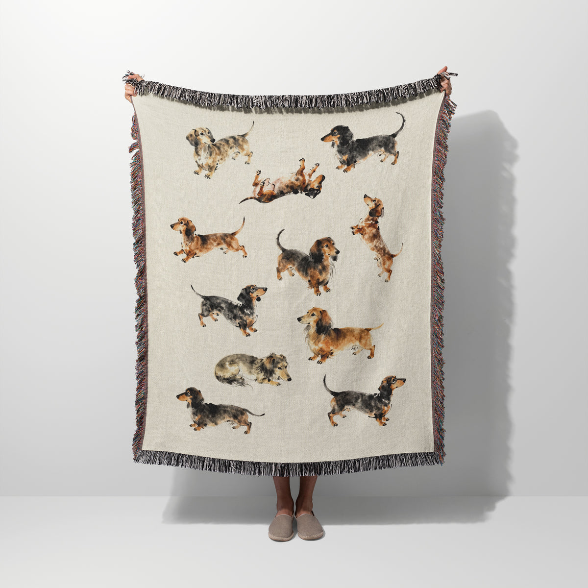 The Cozy Sausage Dog Blanket