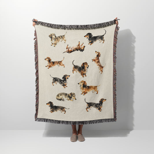 The Cozy Sausage Dog Blanket